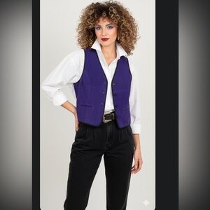 Diane Von Furstenberg vintage 80’s 90’s vest